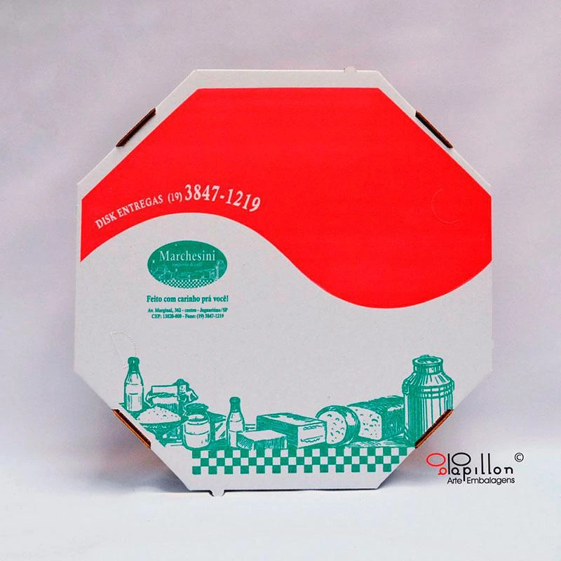 Imagem ilustrativa de Caixa de pizza personalizada