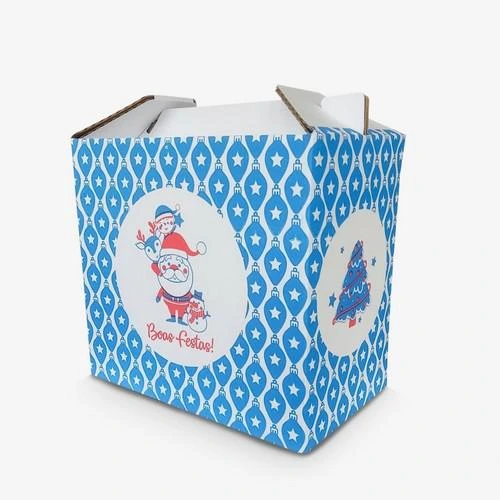 Imagem ilustrativa de Caixas para cestas natalinas